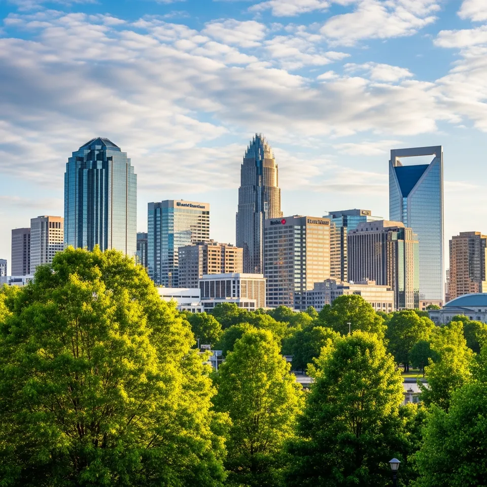 Charlotte NC Skyline